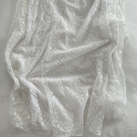 LoveShackFancy White Lace Maxi Dress - Picture 4 of 10